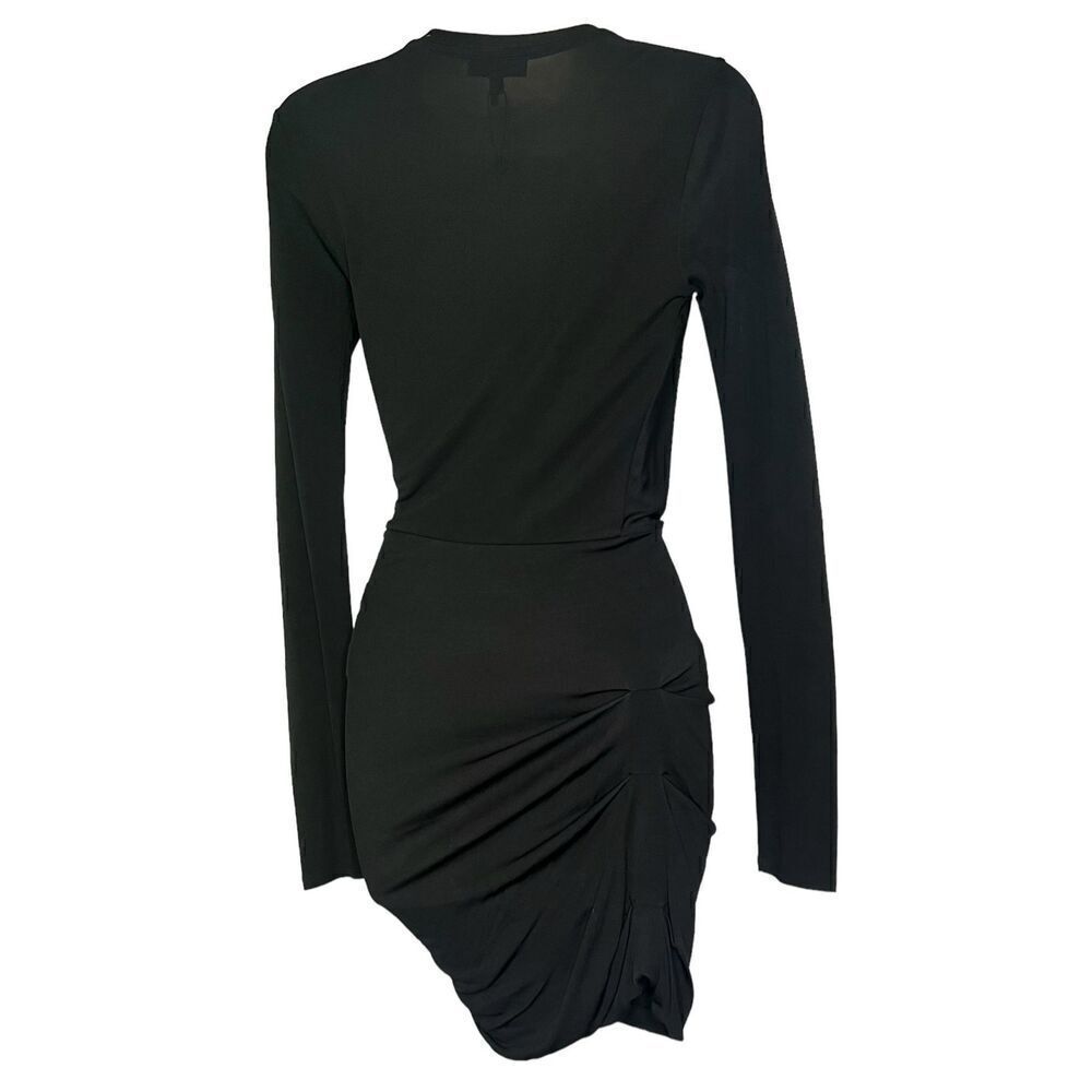 Rag & Bone Holly Wrap-Effect Ruched Stretch-Jerse… - image 5